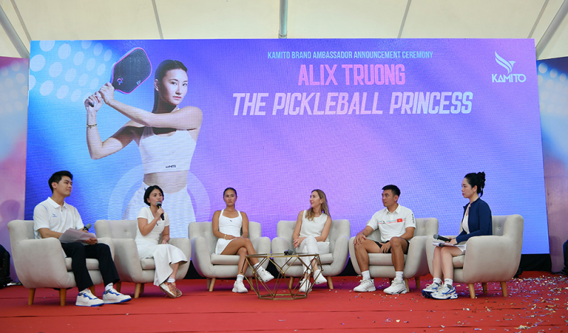 Nàng thơ Pickleball Alix Trương 