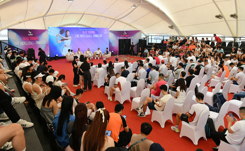 Nàng thơ Pickleball Alix Trương 