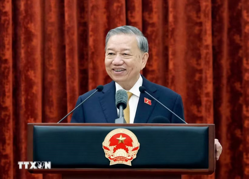 Tổng Bí thư, Chủ tịch nước Tô Lâm gặp mặt cán bộ Văn phòng Chủ tịch nước -0