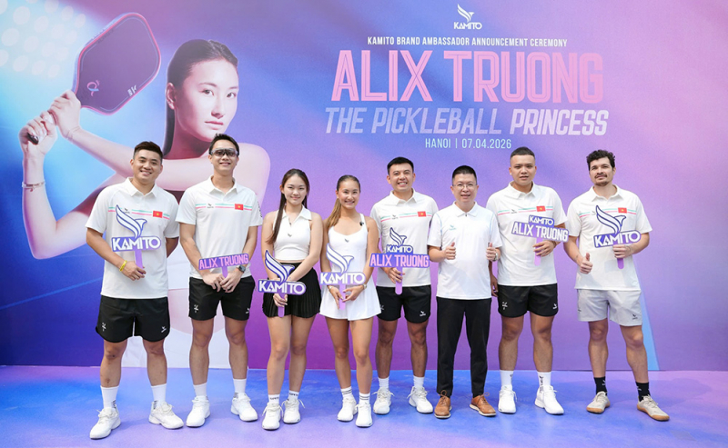 Nàng thơ Pickleball Alix Trương 