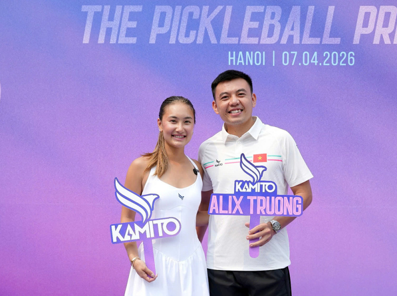 Nàng thơ Pickleball Alix Trương 