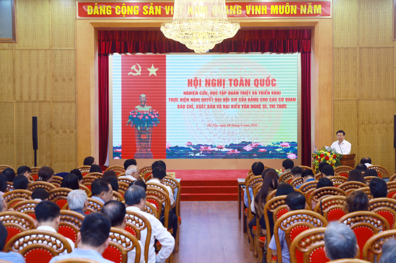 Phát huy vai trò báo chí, trí thức, văn nghệ sĩ trong triển khai Nghị quyết Đại hội XIV -0
