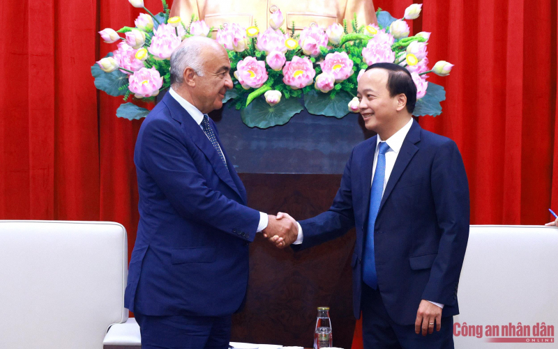 Thúc đẩy hợp tác phát triển công nghiệp an ninh giữa Bộ Công an và Tập đoàn Sicpa -0