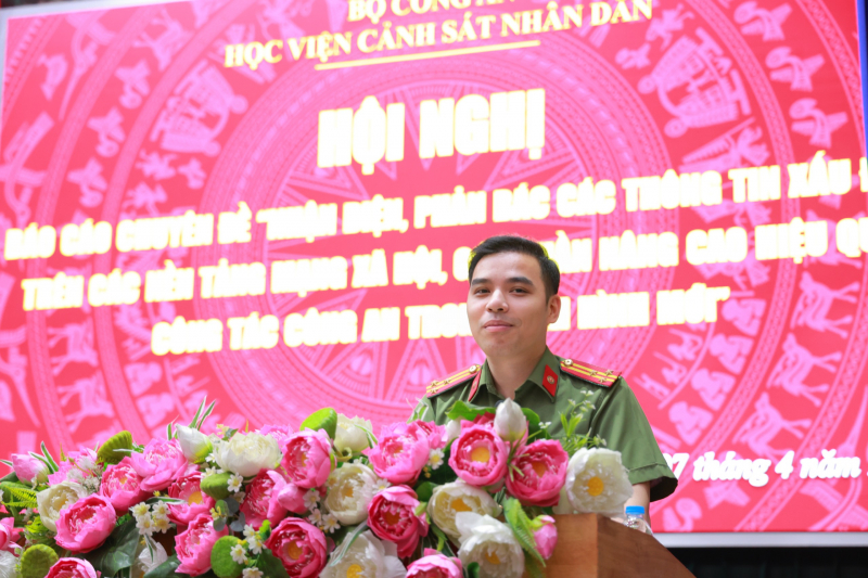 Trang bị kỹ năng nhận diện, phản bác các thông tin xấu, độc cho cán bộ, học viên CAND -0