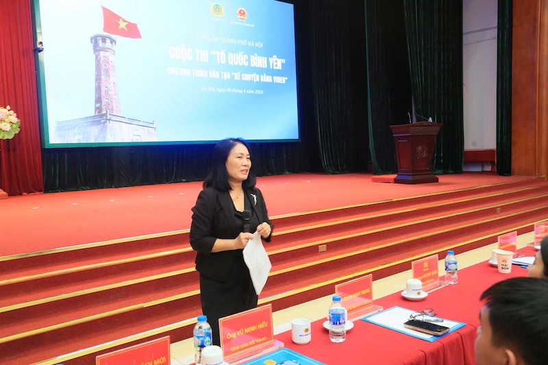 1.800 đại biểu tham dự chương trình đào tạo “Kể chuyện bằng video”- cuộc thi “Tổ quốc bình yên” -3