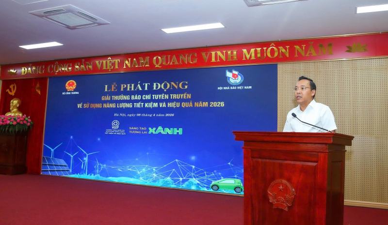 Phát động Giải thưởng báo chí tuyên truyền về sử dụng năng lượng tiết kiệm và hiệu quả năm 2026 -0