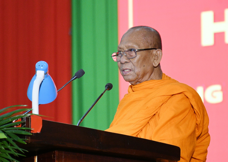 Công an Vĩnh Long họp mặt mừng Tết cổ truyền Chôl Chnam Thmây năm 2026 -0