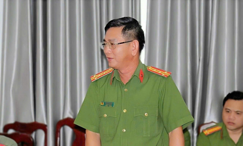 Thanh tra Bộ Công an công bố quyết định thanh tra đột xuất tại Công an tỉnh An Giang -0