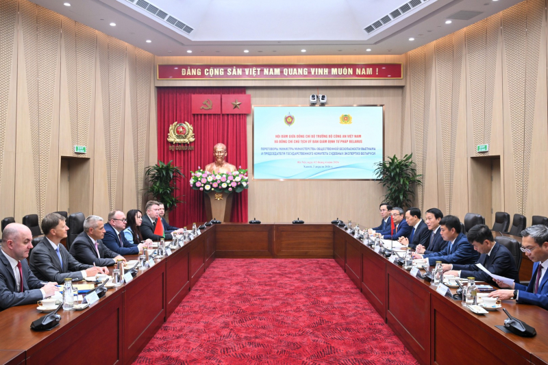 Vietnam, Belarus strengthen forensic examination cooperation -0