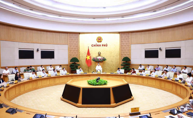 Thủ tướng chủ trì họp Thường trực Chính phủ và Thường trực Đảng ủy Chính phủ -0