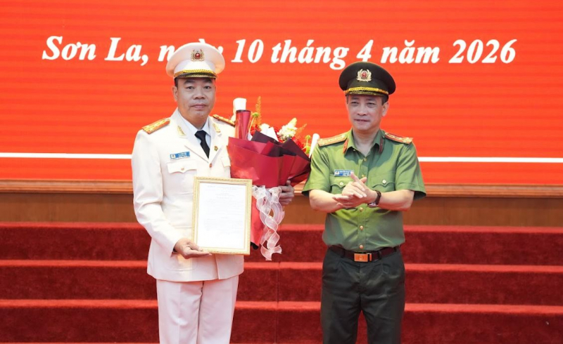 Công an tỉnh Sơn La có tân Phó Giám đốc -0