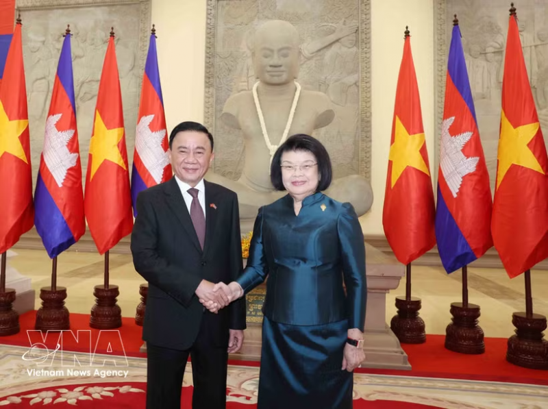 Vietnam, Cambodia step up parliamentary ties, reaffirm enduring solidarity -0