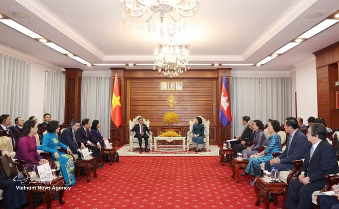 Vietnam, Cambodia step up parliamentary ties, reaffirm enduring solidarity -0