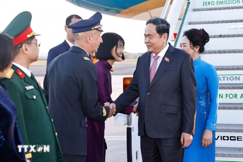 Chủ tịch Quốc hội Trần Thanh Mẫn và phu nhân thăm chính thức Cộng hòa Italy -0