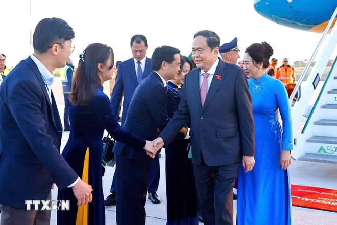 Chủ tịch Quốc hội Trần Thanh Mẫn và phu nhân thăm chính thức Cộng hòa Italy -1