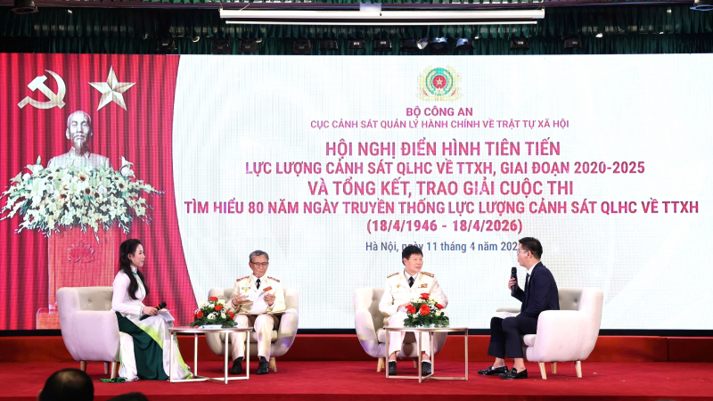 Tuyên dương 80 tập thể, cá nhân điển hình tiên tiến lực lượng Cảnh sát Quản lý hành chính về trật tự xã hội -0