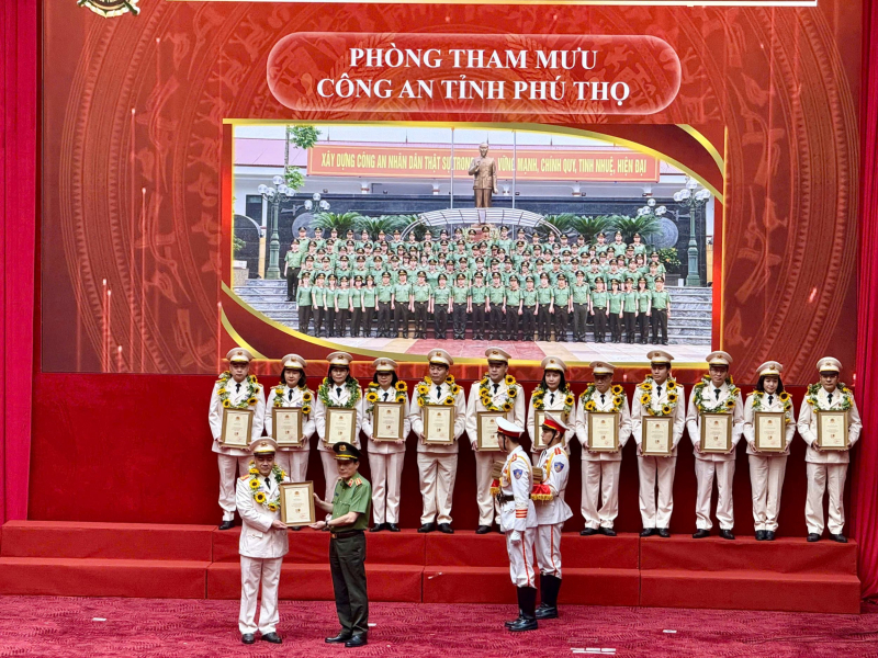 Lực lượng Tham mưu Công an tỉnh Phú Thọ  đẩy mạnh công tác chuyển đổi số -0