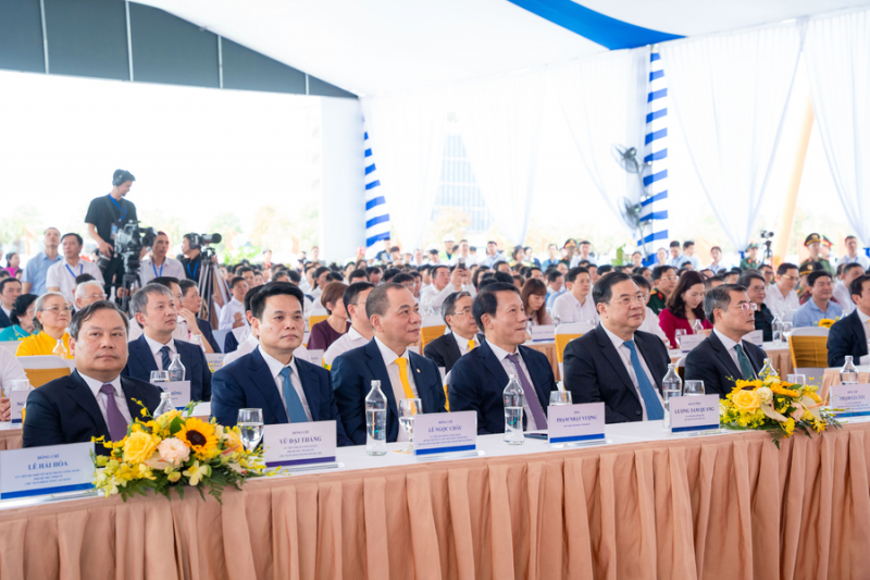 Thủ tướng Chính phủ Lê Minh Hưng dự lễ khởi công dự án  tuyến đường sắt tốc độ cao Hà Nội-Quảng Ninh -0