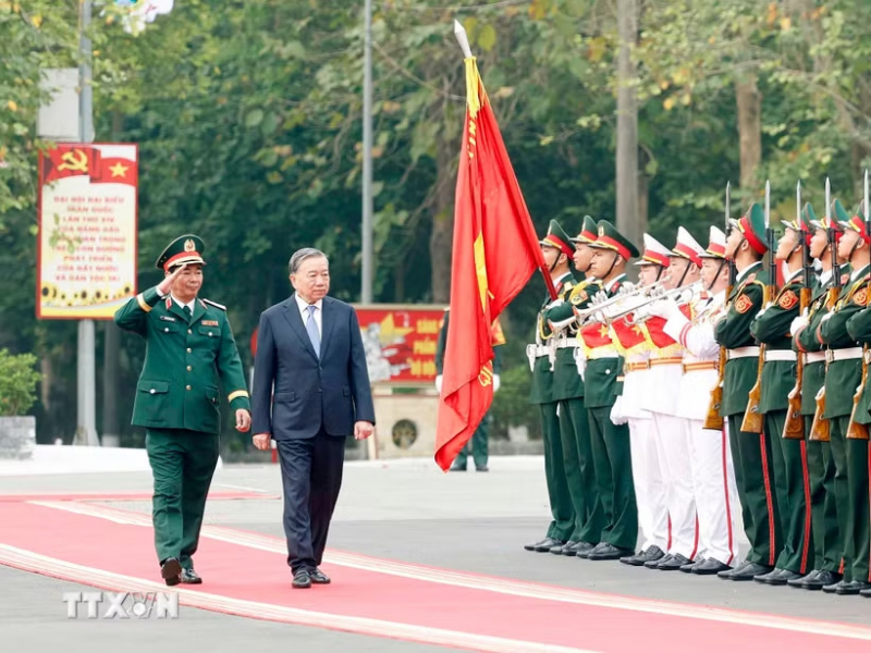 Tổng Bí thư, Chủ tịch nước Tô Lâm: Xây dựng Lực lượng vũ trang Quân khu 1 vững mạnh toàn diện -0