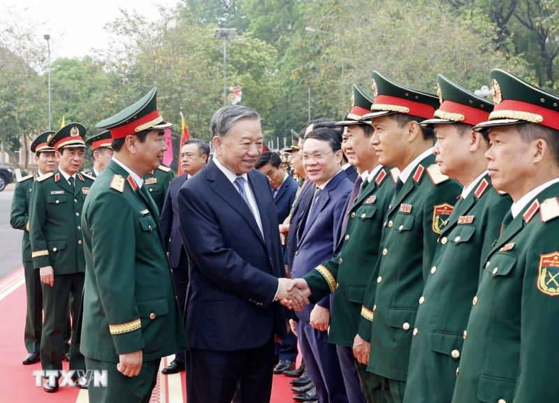 Tổng Bí thư, Chủ tịch nước Tô Lâm: Xây dựng Lực lượng vũ trang Quân khu 1 vững mạnh toàn diện -0