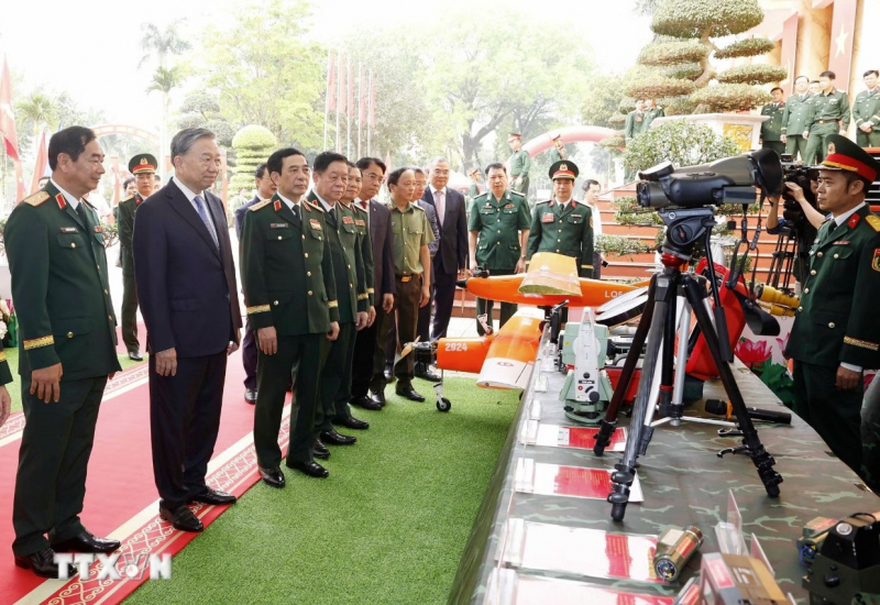 Tổng Bí thư, Chủ tịch nước Tô Lâm: Xây dựng Lực lượng vũ trang Quân khu 1 vững mạnh toàn diện -0