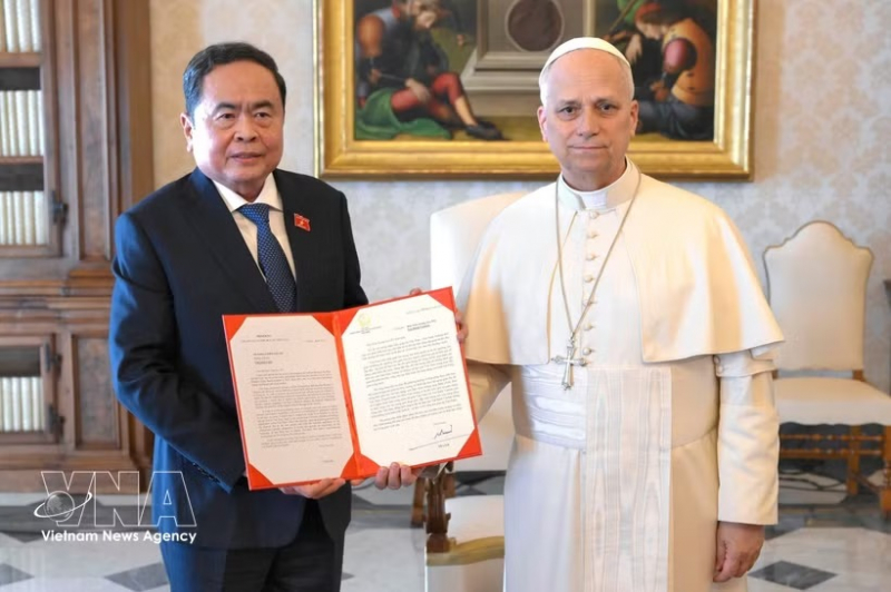 NA Chairman meets Pope Leo XIV at the Vatican -0