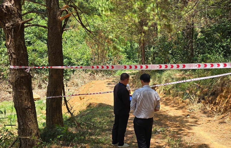 Ngang nhiên đấu nối đường trái phép trên đèo Bảo Lộc -0