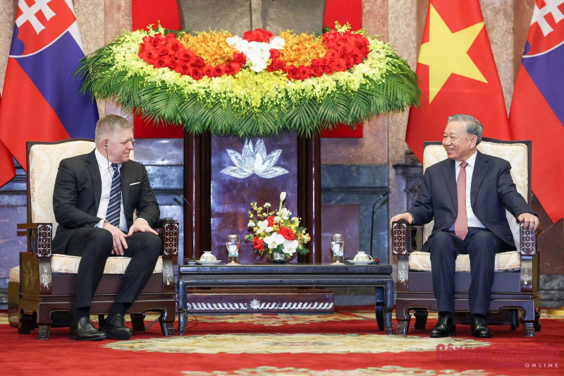 Tổng Bí thư, Chủ tịch nước Tô Lâm tiếp Thủ tướng Cộng hòa Slovakia Robert Fico -0