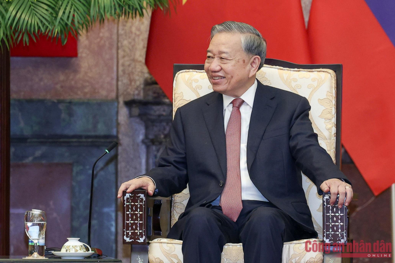 Tổng Bí thư, Chủ tịch nước Tô Lâm tiếp Thủ tướng Cộng hòa Slovakia Robert Fico -0