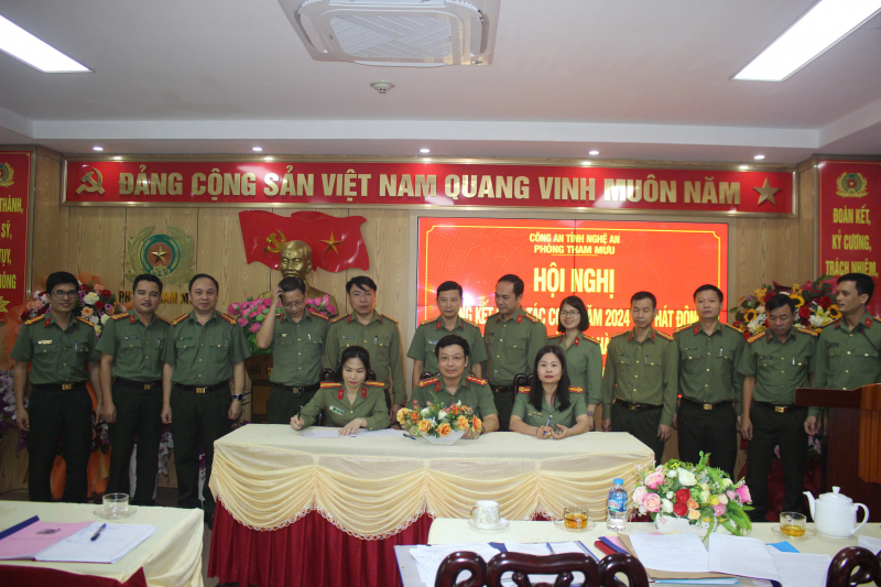 Lực lượng Tham mưu Công an Nghệ An: Nhiều dấu ấn trong đảm bảo an ninh trật tự -0