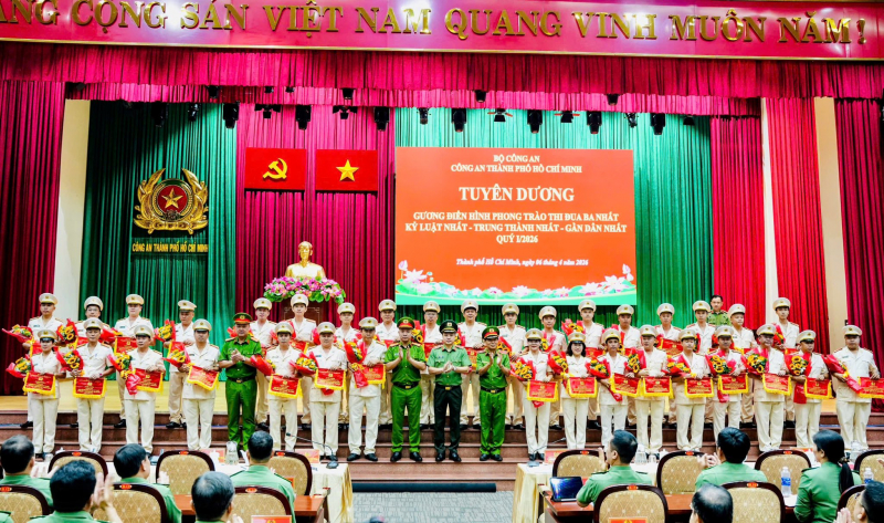 Lan tỏa phong trào thi đua “Ba nhất” từ cơ sở của Công an TP Hồ Chí Minh -0