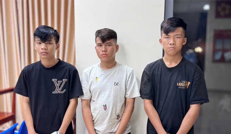 Kịp thời truy bắt nhóm thanh thiếu niên dùng vũ lực cướp tài sản ở An Giang -0