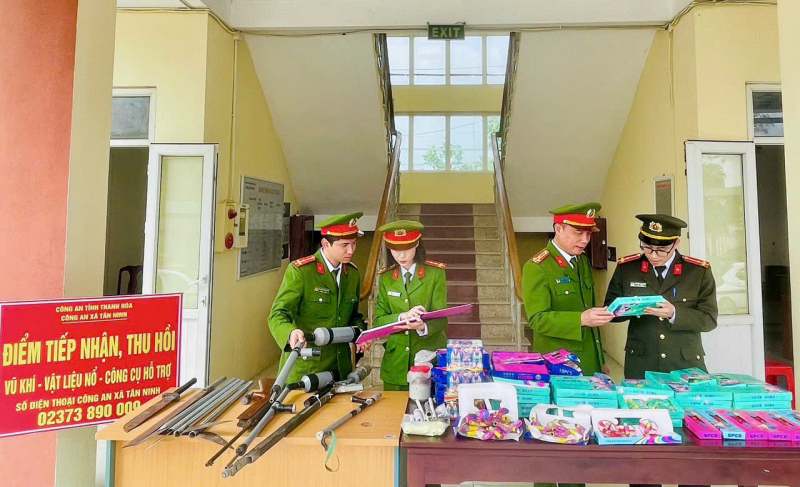 “Mềm hóa” cách làm, lan tỏa hiệu quả thu hồi vũ khí ở Thanh Hóa -0