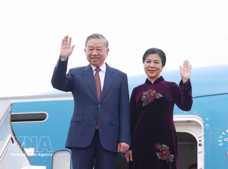 Top Vietnamese leader arrives in Beijing for state visit to China -0