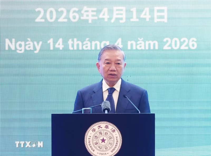 Tổng Bí thư, Chủ tịch nước Tô Lâm phát biểu chính sách tại Đại học Thanh Hoa -0