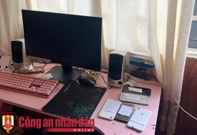 Bắt 5 đối tượng ở đặc khu Phú Quốc lợi dụng không gian mạng để lừa đảo -0