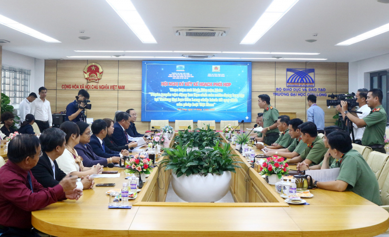 Công an Vĩnh Long tạo điều kiện thuận lợi cho Lưu học sinh các nước học tập tại Trường Đại học Cửu Long -0