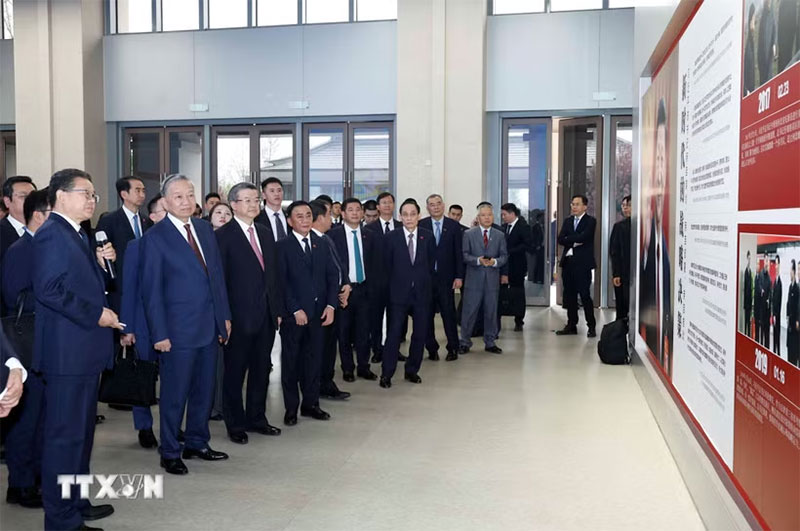 Tổng Bí thư, Chủ tịch nước Tô Lâm thăm Khu mới Hùng An của Trung Quốc -0