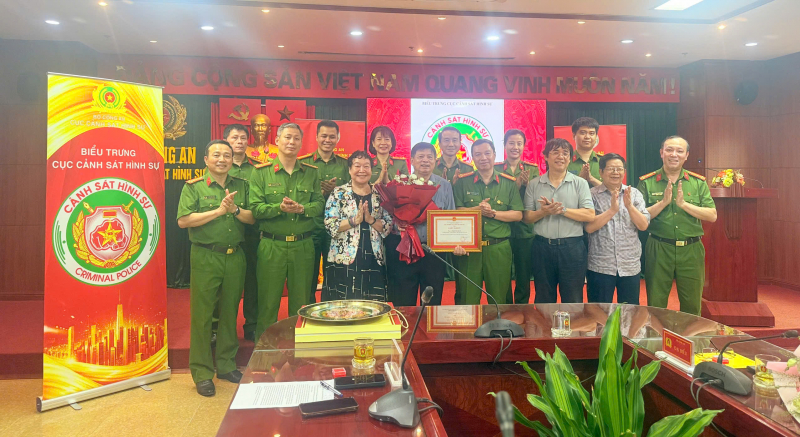 Công bố biểu trưng Cục Cảnh sát hình sự -0