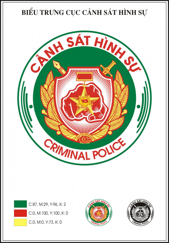 Công bố biểu trưng Cục Cảnh sát hình sự -0