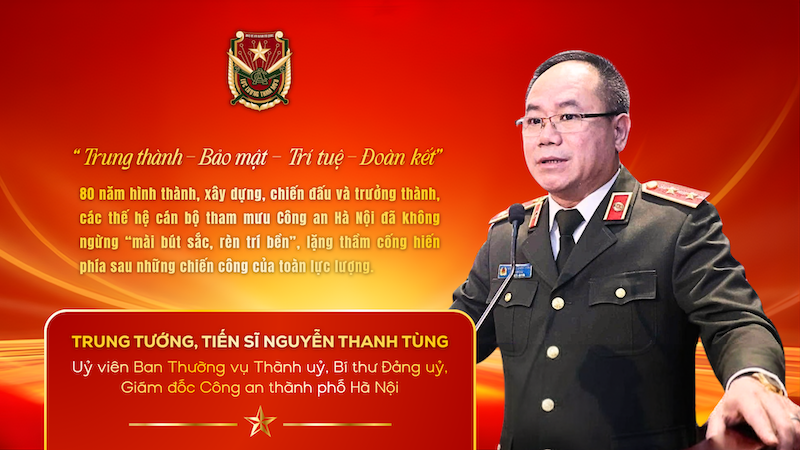 Những trang sử hào hùng của lực lượng Tham mưu Công an Thủ đô Anh hùng -0