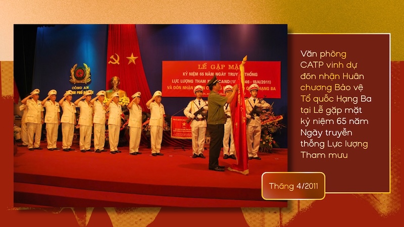 Những trang sử hào hùng của lực lượng Tham mưu Công an Thủ đô Anh hùng -0