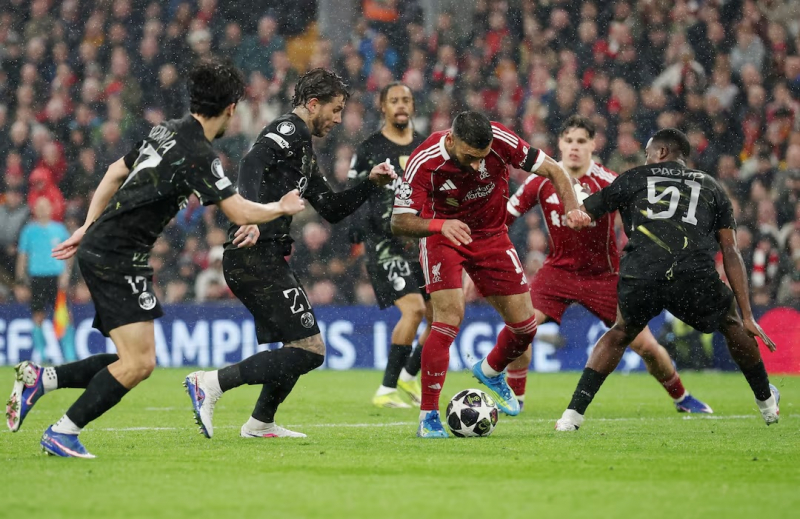 Hạ Liverpool ngay tại Anfield, PSG giành vé bán kết Champions League -0