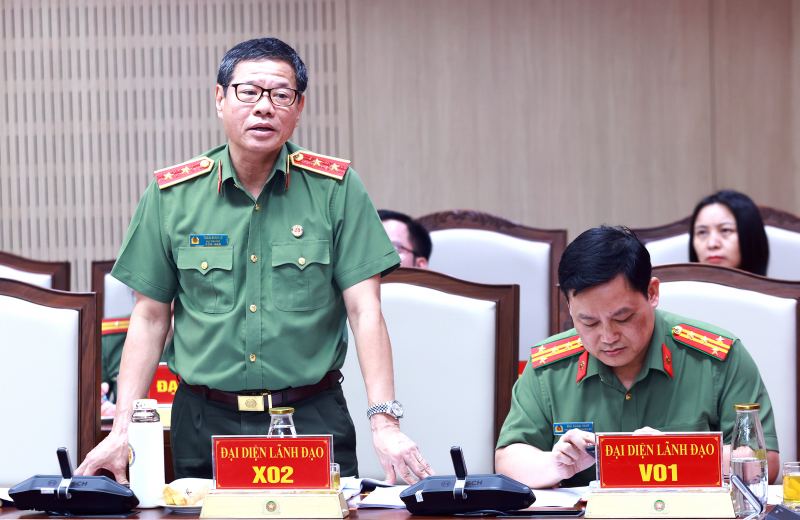 Duy trì nền nếp giao ban, nâng cao chất lượng tham mưu, xây dựng lực lượng Công an nhân dân -1