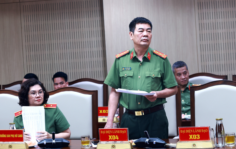 Duy trì nền nếp giao ban, nâng cao chất lượng tham mưu, xây dựng lực lượng Công an nhân dân -3