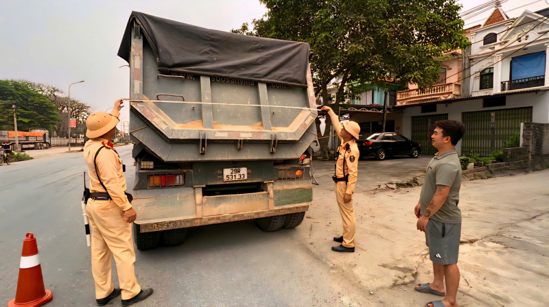 Hà Nội: Siết chặt quản lý xe có trọng tải lớn -0