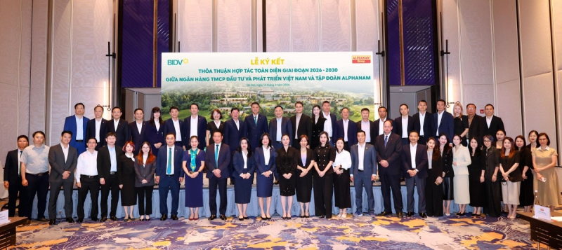 BIDV và Alphanam nâng tầm quan hệ hợp tác  -0