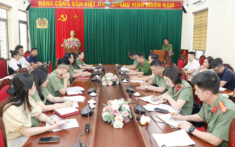 Chuẩn bị chu đáo các điều kiện tổ chức bồi dưỡng nghiệp vụ báo chí, truyền thông trong lực lượng CAND -0