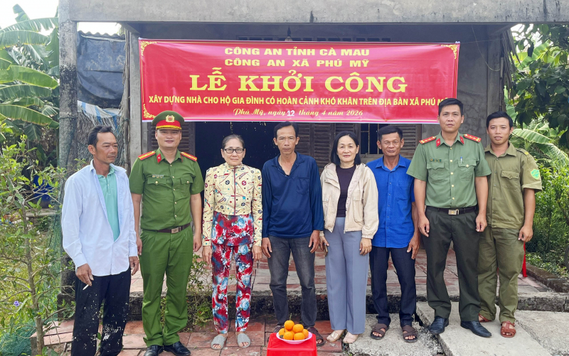 Cà Mau tăng tốc xây dựng mái ấm nghĩa tình trong tháng Tư lịch sử -0