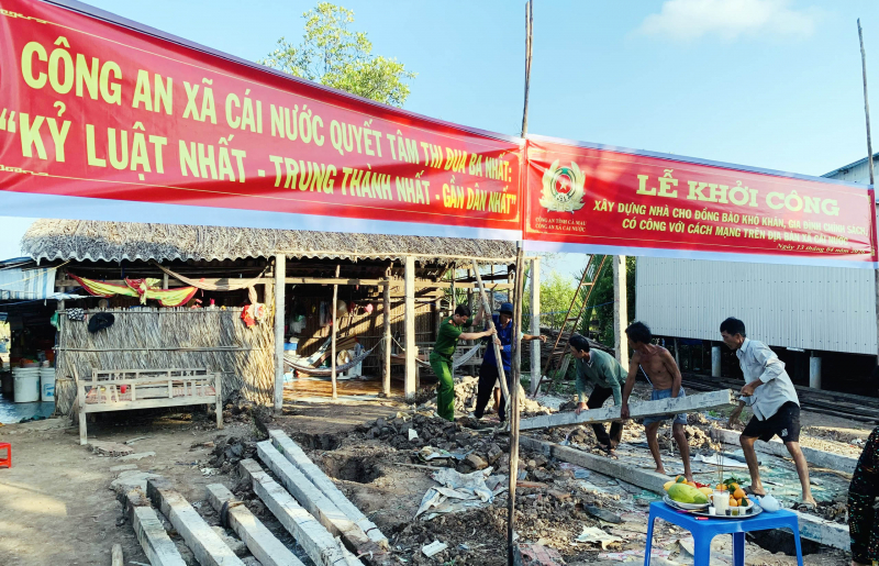 Cà Mau tăng tốc xây dựng mái ấm nghĩa tình trong tháng Tư lịch sử -0